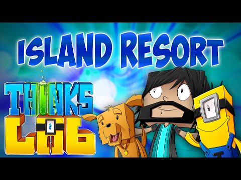 Minecraft Mods: Think's Lab - Island Resort Smoothie Shop - Lucky Drinks!
