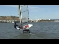 Moth Sailing (Practicing Turns)