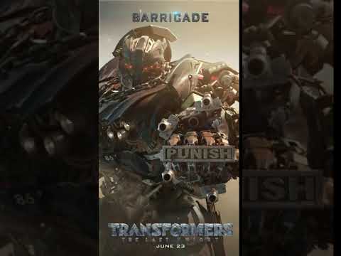 Barricade - Motion Poster Barricade (English)