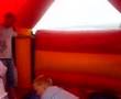 Us on bouncy castle slightly pissed