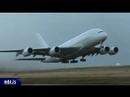 A380 Crosswind landing A380 Crosswind landing