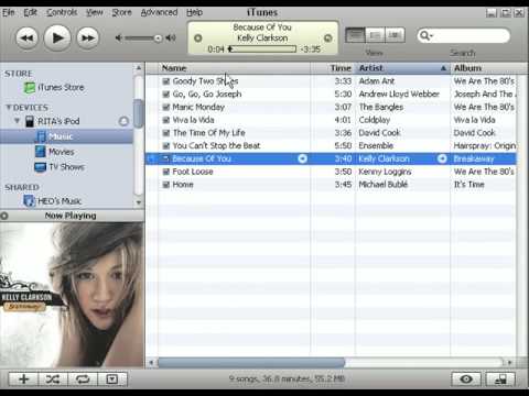 how to sync ishuffle to itunes