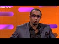 more about this programme: http://www.bbc.co.uk/programmes/b00xxpd8 p.diddy tells graham about his desire to have tea with the queen.