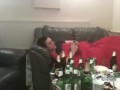 Jonny singing and dancing to eifel 65 - I'm blue