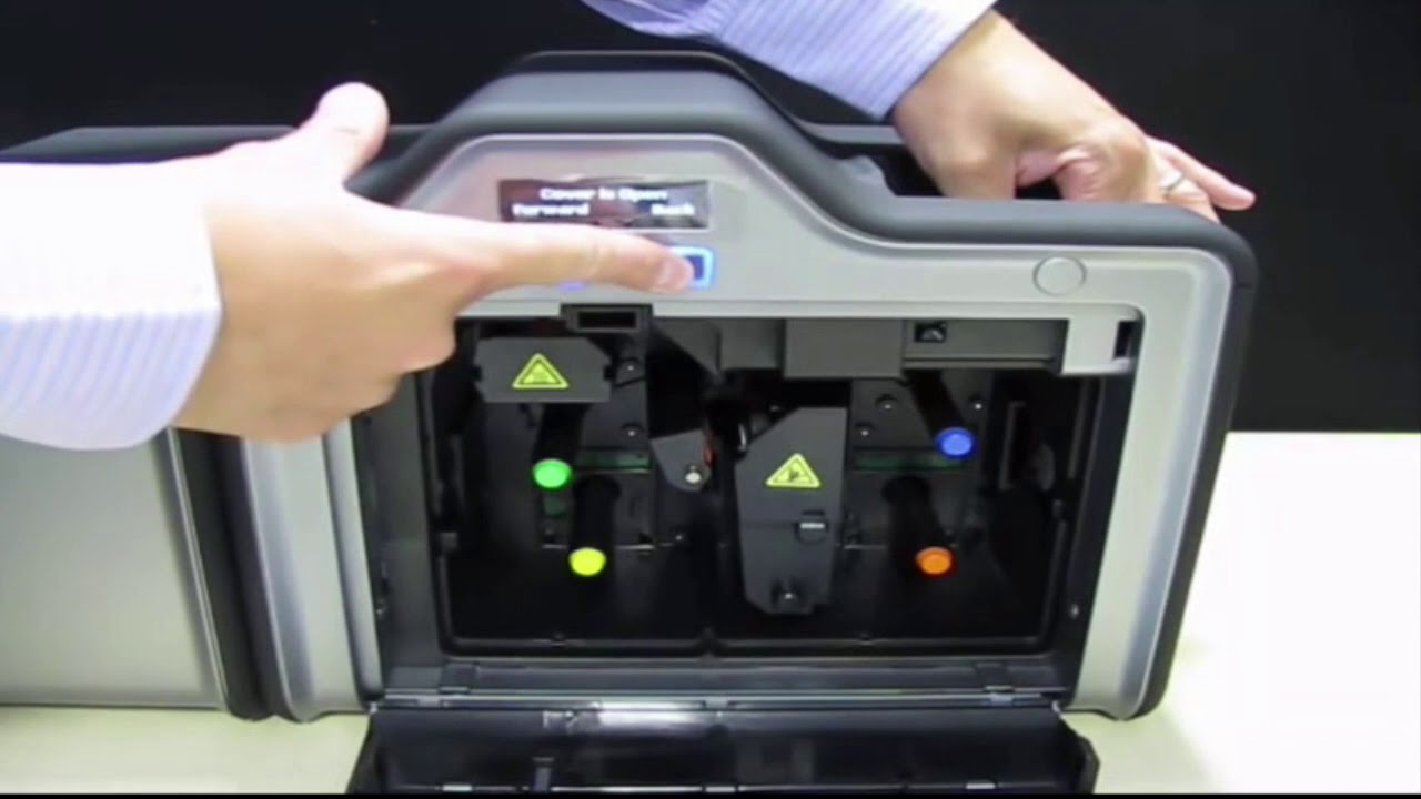 Fargo HDP5000 - How to Clean Printer
