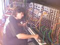 moog  modular + ribbon controler (theremin effect)