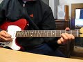 The Charlatans - Weirdo (my guitar cover)