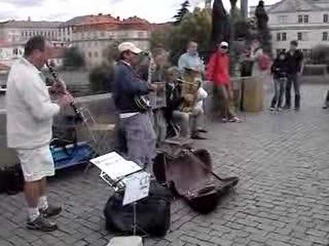 Praga, musica sul ponte Carlo