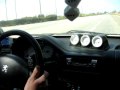 Peugeot 106 turbo in car video