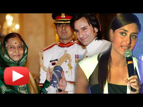 Saif Ali Khan Padma Shri Controversy - Kareena Kapoor Reacts