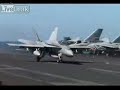 F/A-18 Launches from a Carrier, Refuel\ F/A-18 Launches from a Carrier, Refuel\