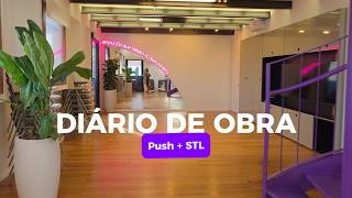 Como transformamos a sala do PUSH do zero 👀 | Antes e Depois