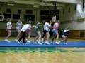 CHS Cheerleaders goofing off at practice