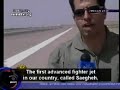 Footage of New Iranian \"Saegheh\" Fighter Jet Footage of New Iranian \"Saegheh\" Fighter Jet