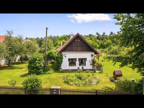 Video Prodej rodinného domu 90 m2 s celkovým pozemkem 3005 m2 v obci Hrádek – Srch