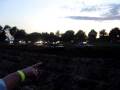 start nachtcrosse met leon in de roze kadet!