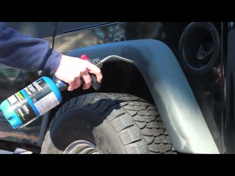 how to paint tj fender flares