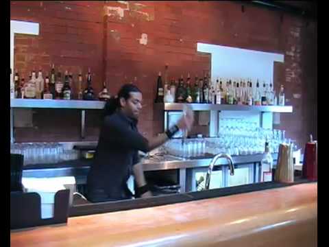 Brendan Rodregues and Chris Withey Flair Bartending