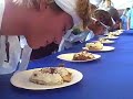 Pie - eating  contest