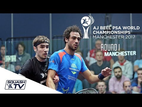 Squash: PSA World Championships 2017 - Men's Rd 1 Roundup [Pt.1]