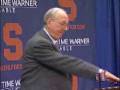 SU Coach Jim Boeheim gets mad at a Microphone Funny