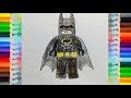 How To Draw Lego Batman