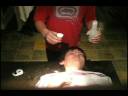 Stevoh puts baking soda and vinegar in his mouth