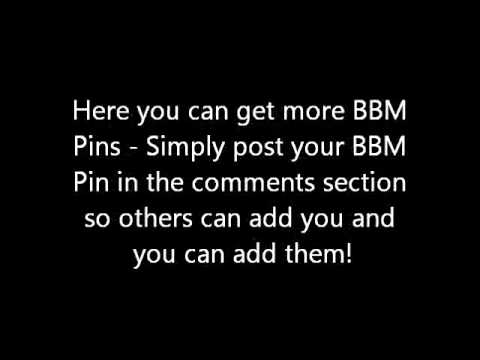 how to get more bbm pins