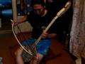 Sayan plays his own made Igil