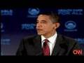 Obama responds to Clinton