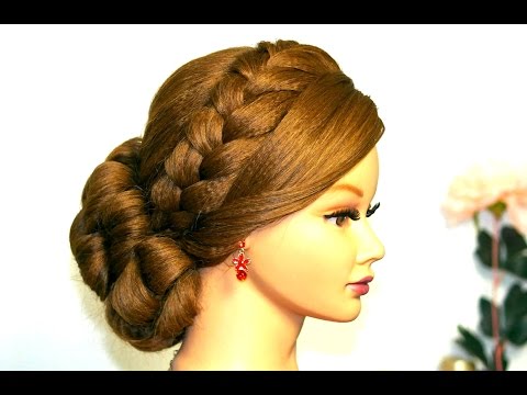 Свадебная прическа с буклями фото Свадебная прическа с буклями фото
