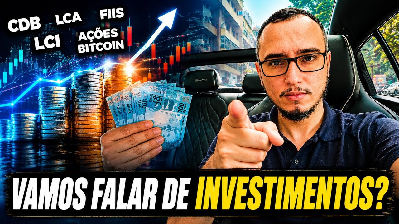 O papo agora é sobre INVESTIMENTOS. Você já investe? Quer aprender?