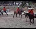 la f�te du poney-club � guitres (33) 
le 24 juin 2007 avec bertrand habill� en chinois