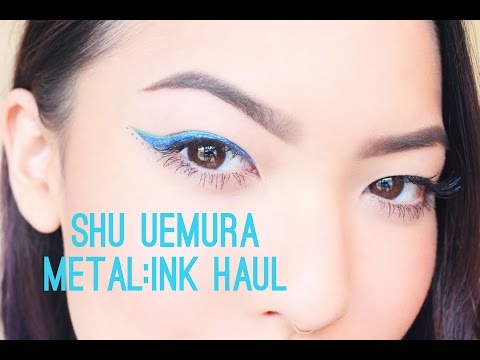 Shu Uemura Metal:Ink Haul + Giveaway!!