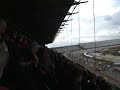 this is the tribute paid to richard lloyd and david leslie at the start of the btcc at rockingham