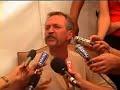 Conf�rence de presse Jos� Bov� sur le Larzac 2003