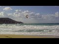 Malta - Golden Sands, Ghajn tuffieha Force 8 wind Kite surfing