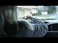 Christina and JJ in the car (satire) Christina and JJ in the car (satire)