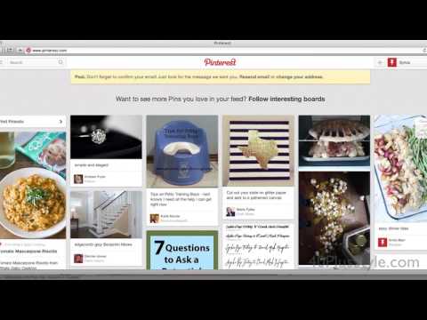 how to get started on pinterest