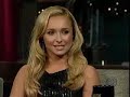 Hayden Panettiere Video Actress Heroes Letterman