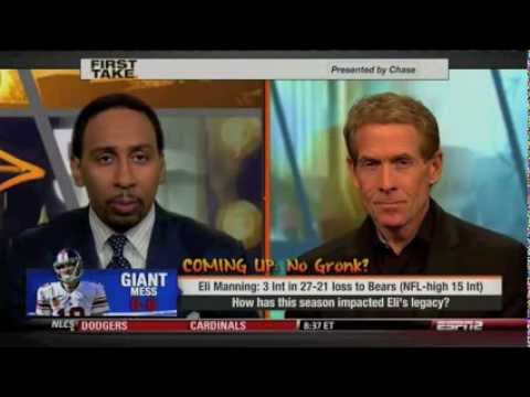 ESPN First Take: Eli Manning is NOT Great ESPN First Take: Eli Manning is NOT Great