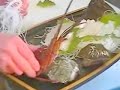 鳥羽市の離島、答志島にある天然温泉の料理旅館寿々波の調理場へ潜入