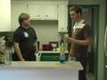 Abe and Michael in the Kitchen