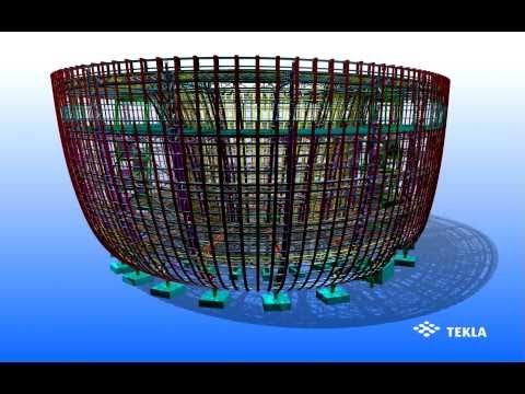 Le Pavillon de la Finlande Kirnu de l’Exposition Universelle de Shanghai a été conçu avec Tekla Structures
