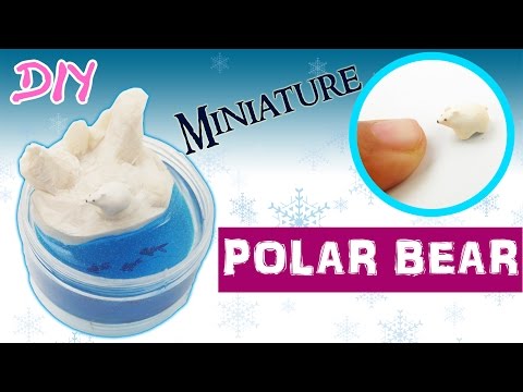 DIY MINIATURE POLAR BEAR 