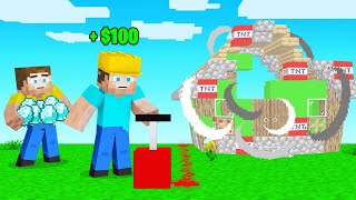 Getting PAID To BLOW STUFF UP In Minecraft!