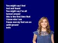 Alyson Stoner - Lost And Found + Lyrics + download link
