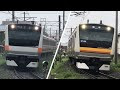 2017年諏訪湖花火臨で駆けつけたE233系 (青梅線0番台、南武線8000番台)