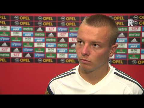 Jordy Clasie na afloop van Feyenoord - Real Sociedad