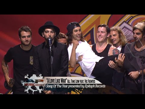 All Time Low win the APMA for Song Of The Year for